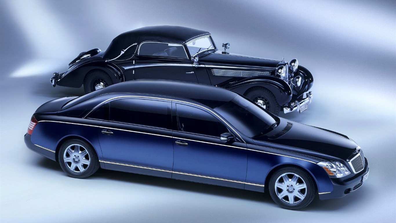 Maybach luxusní vozy wallpaper #13 - 1366x768