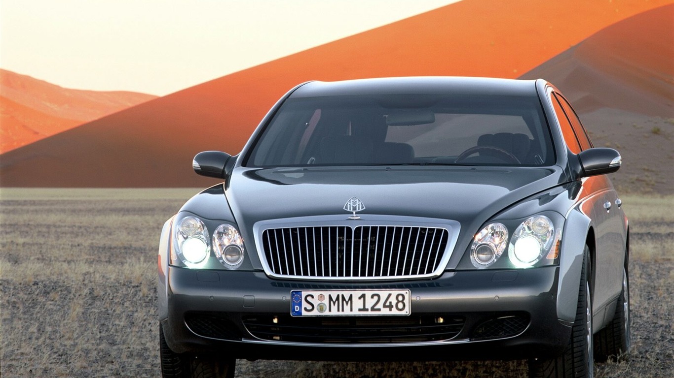 Maybach luxusní vozy wallpaper #43 - 1366x768