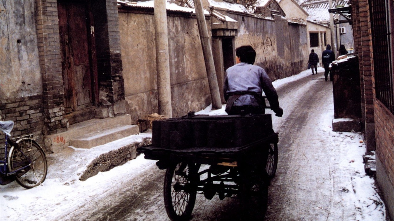 Staré Hutong život pro staré fotografie wallpaper #18 - 1366x768