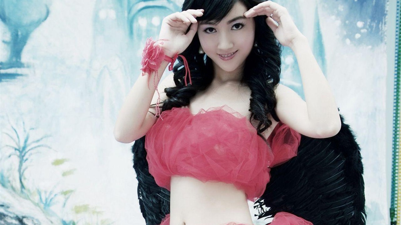 中國清純美女壁紙圖片 #18 - 1366x768