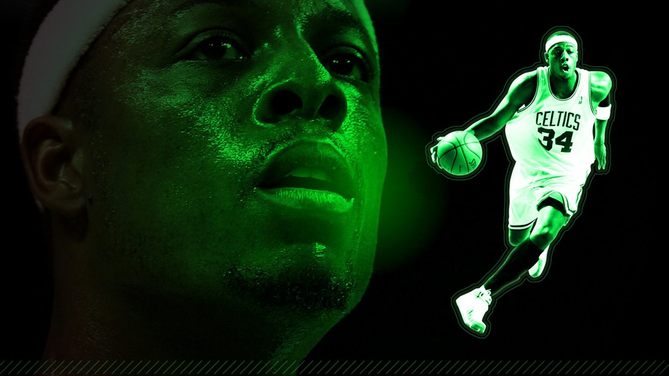 Boston Celtics Oficiální Wallpaper #6 - 1366x768