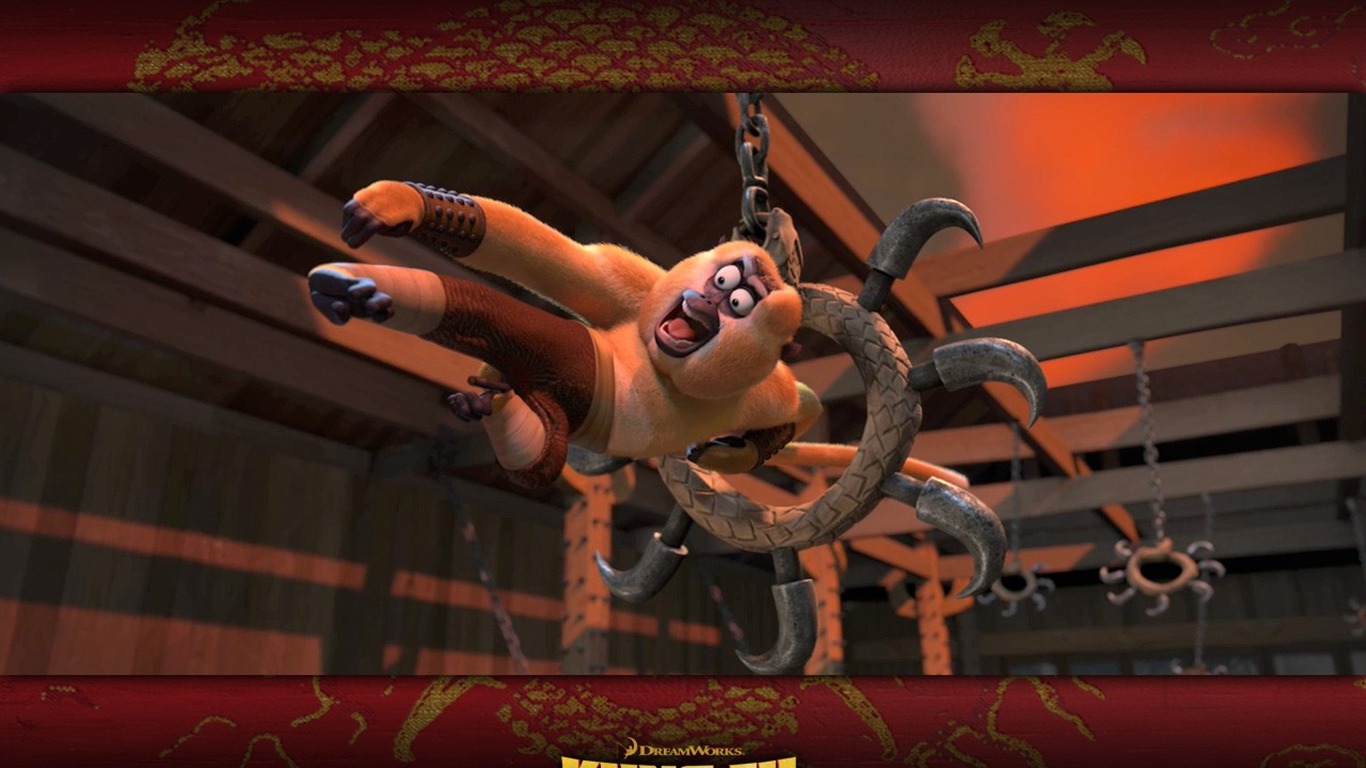 3D animace Kung Fu Panda wallpaper #14 - 1366x768