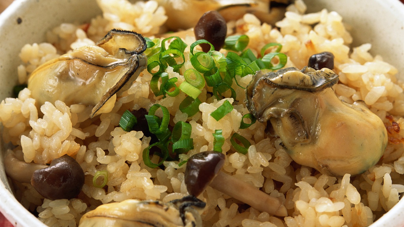 海鮮美食壁紙 #4 - 1366x768