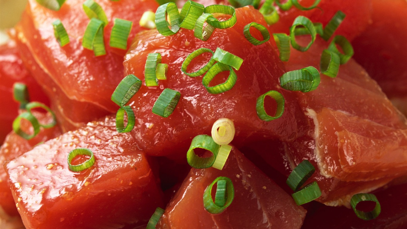 海鮮美食壁紙 #6 - 1366x768