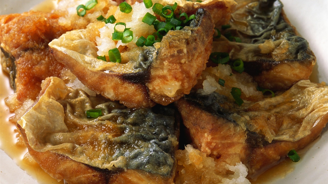 海鮮美食壁紙 #12 - 1366x768