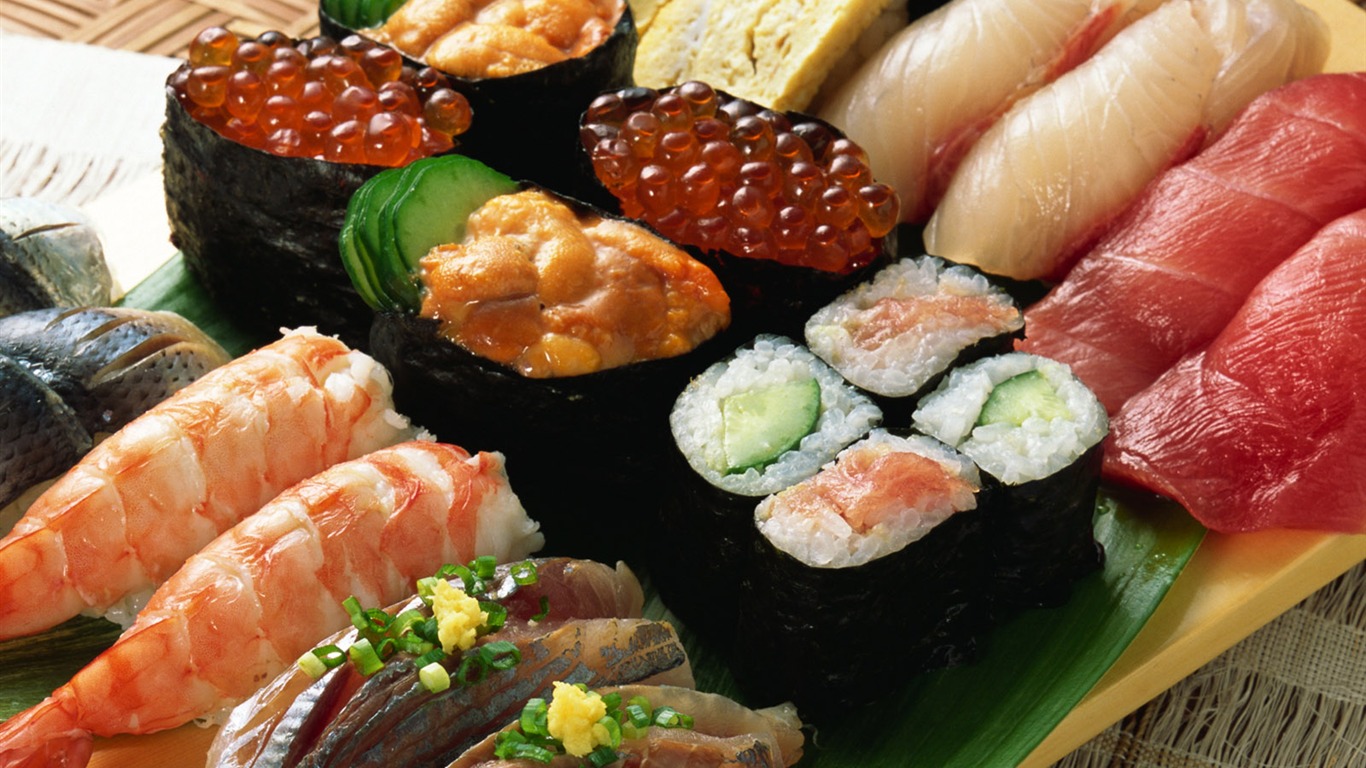 Seafood wallpaper #14 - 1366x768