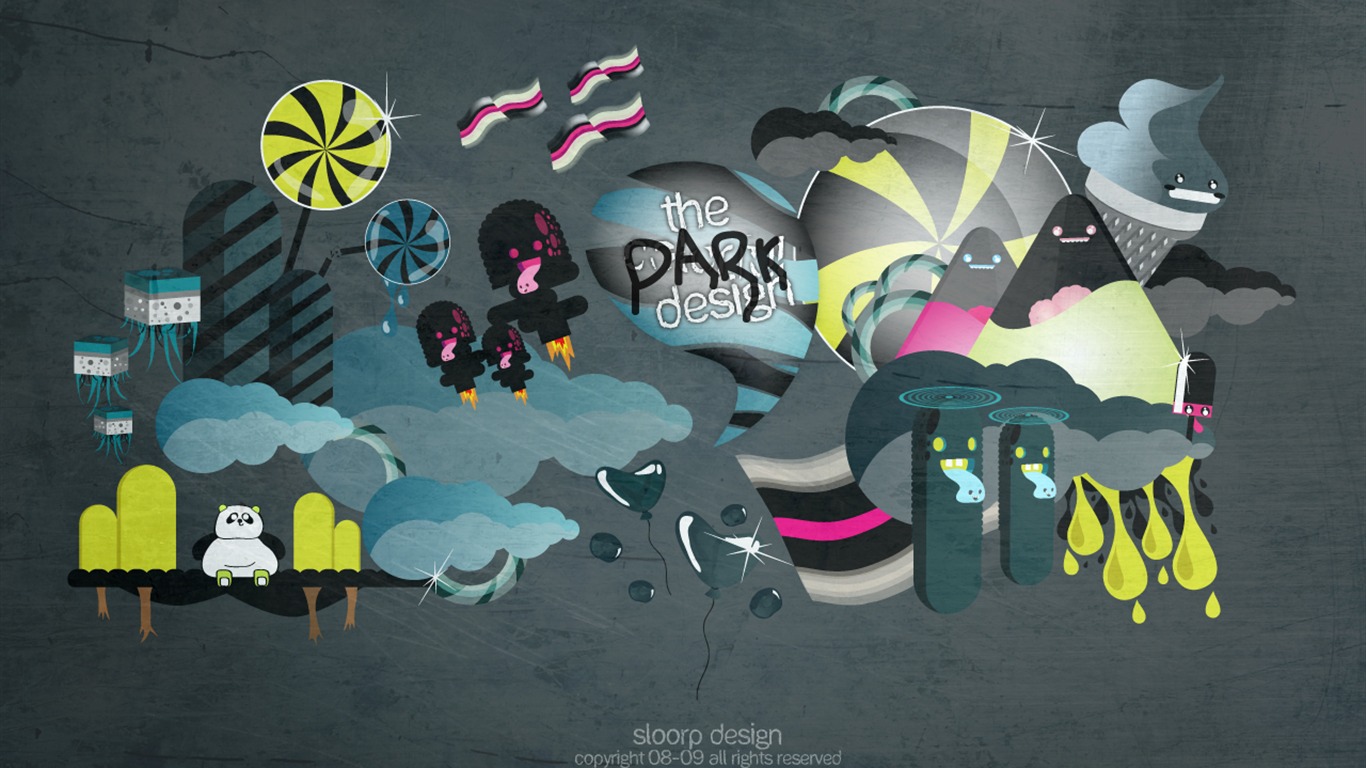 Cool exquisite wallpaper #5 - 1366x768