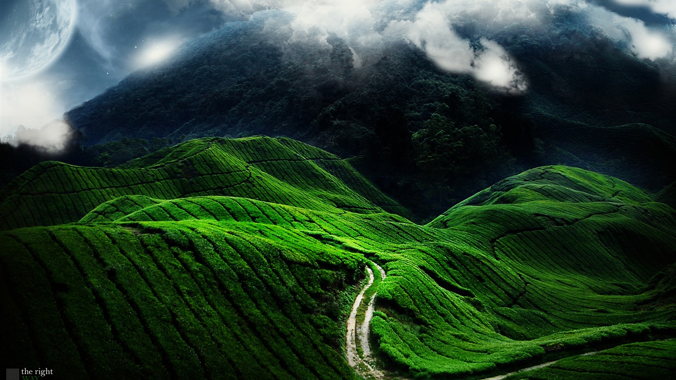 Cool scenérie Tapeta #3 - 1366x768