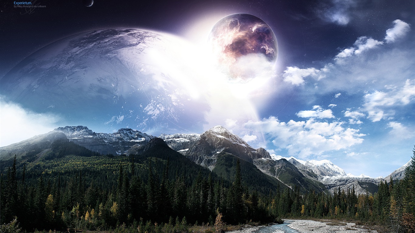 Cool scenérie Tapeta #8 - 1366x768
