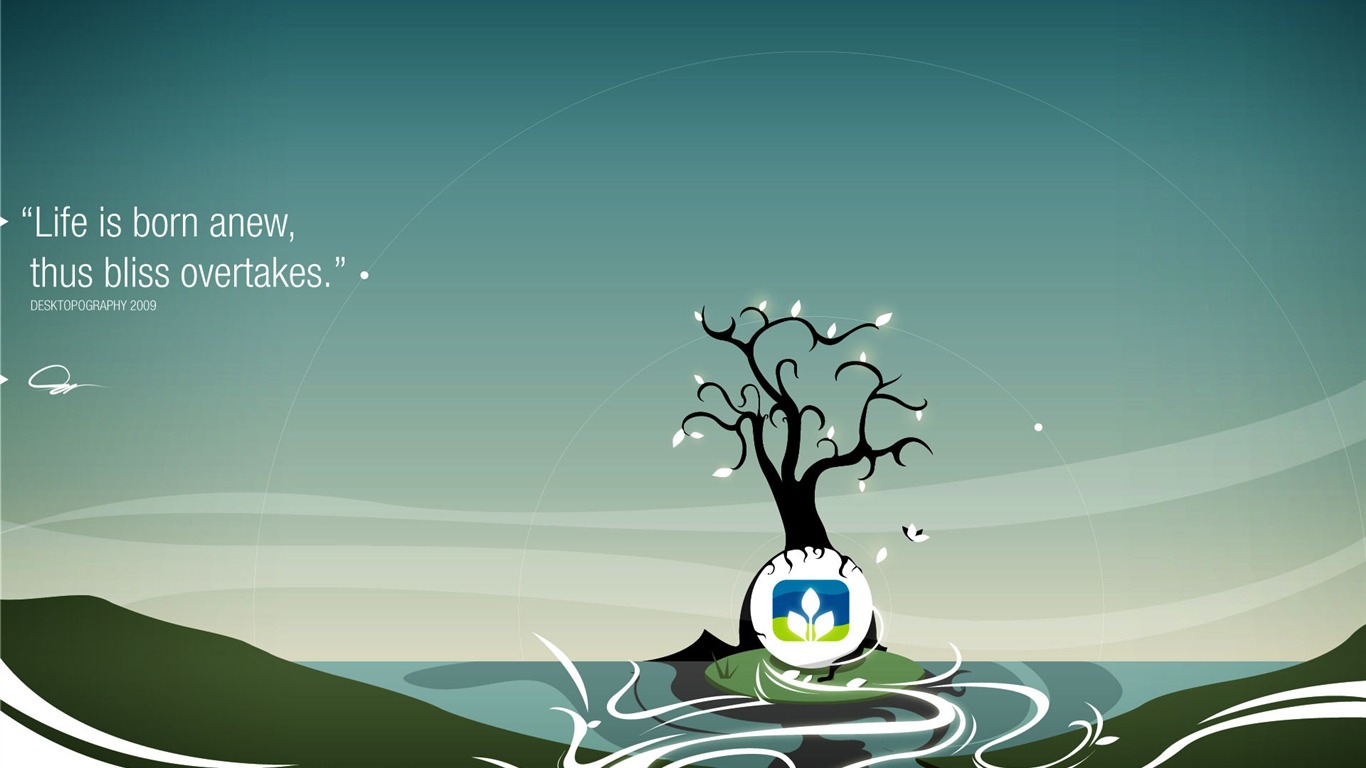 New Creative Design Wallpaper #12 - 1366x768