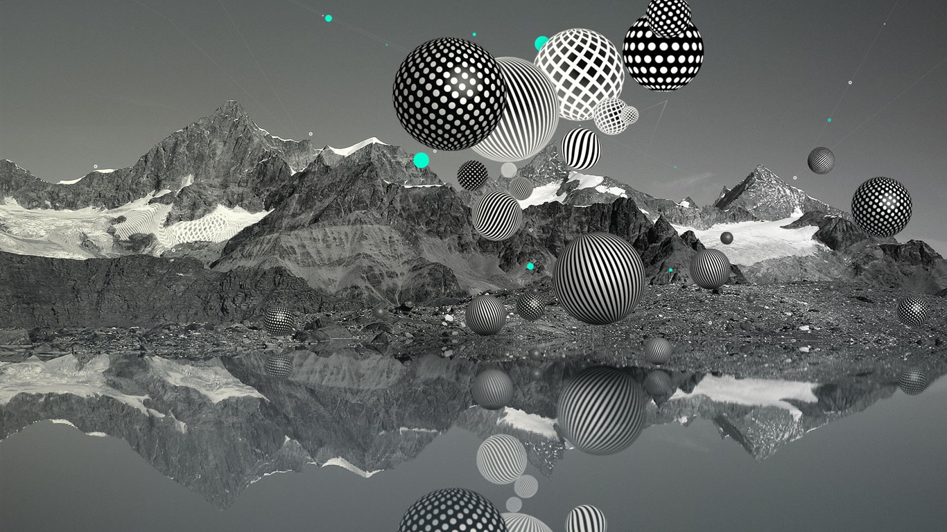 New Creative Design Wallpaper #15 - 1366x768