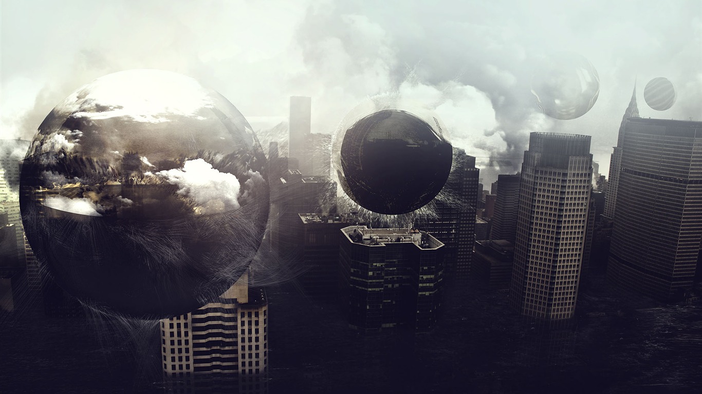 New Creative Design Wallpaper #25 - 1366x768