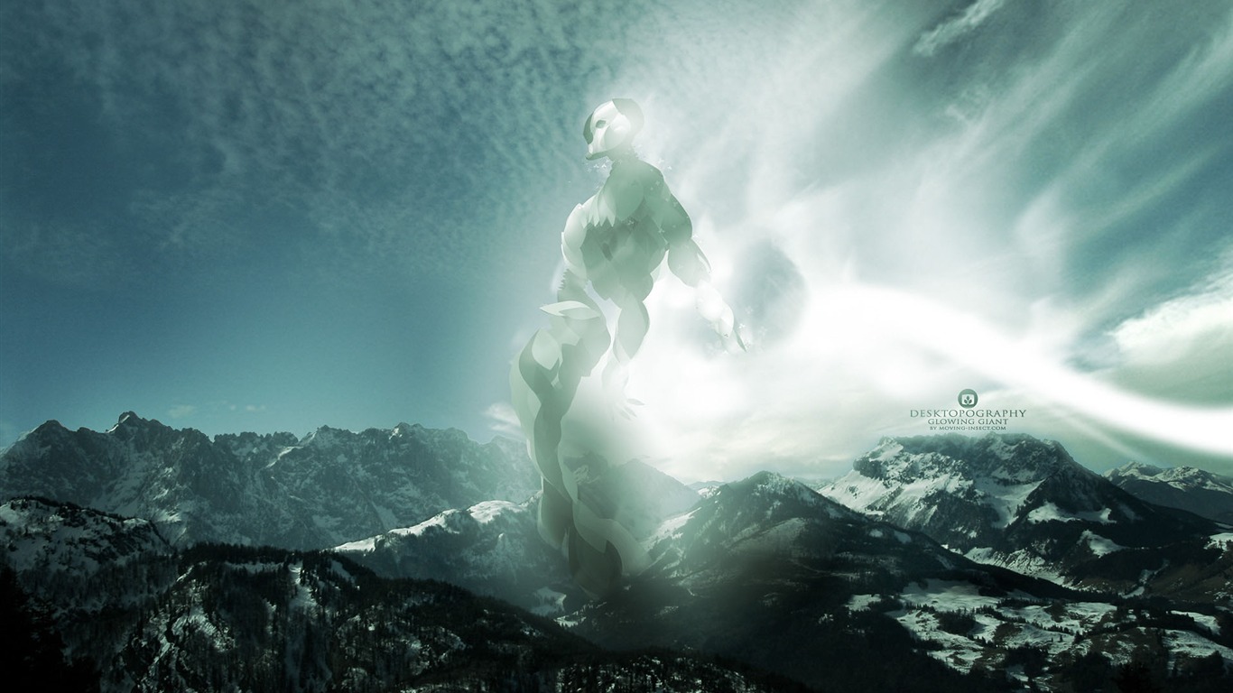 New Creative Design Wallpaper #30 - 1366x768