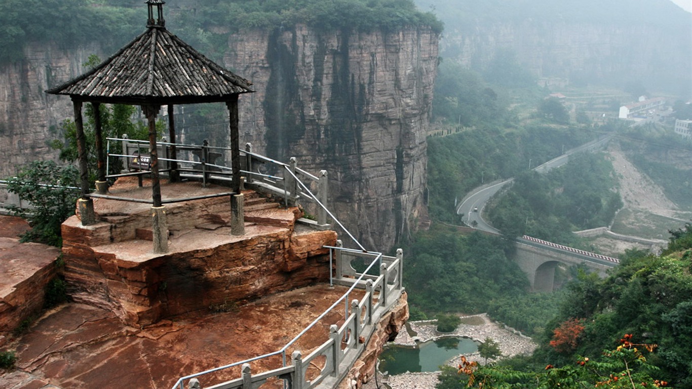 We have the Taihang Mountains (Minghu Metasequoia works) #1 - 1366x768