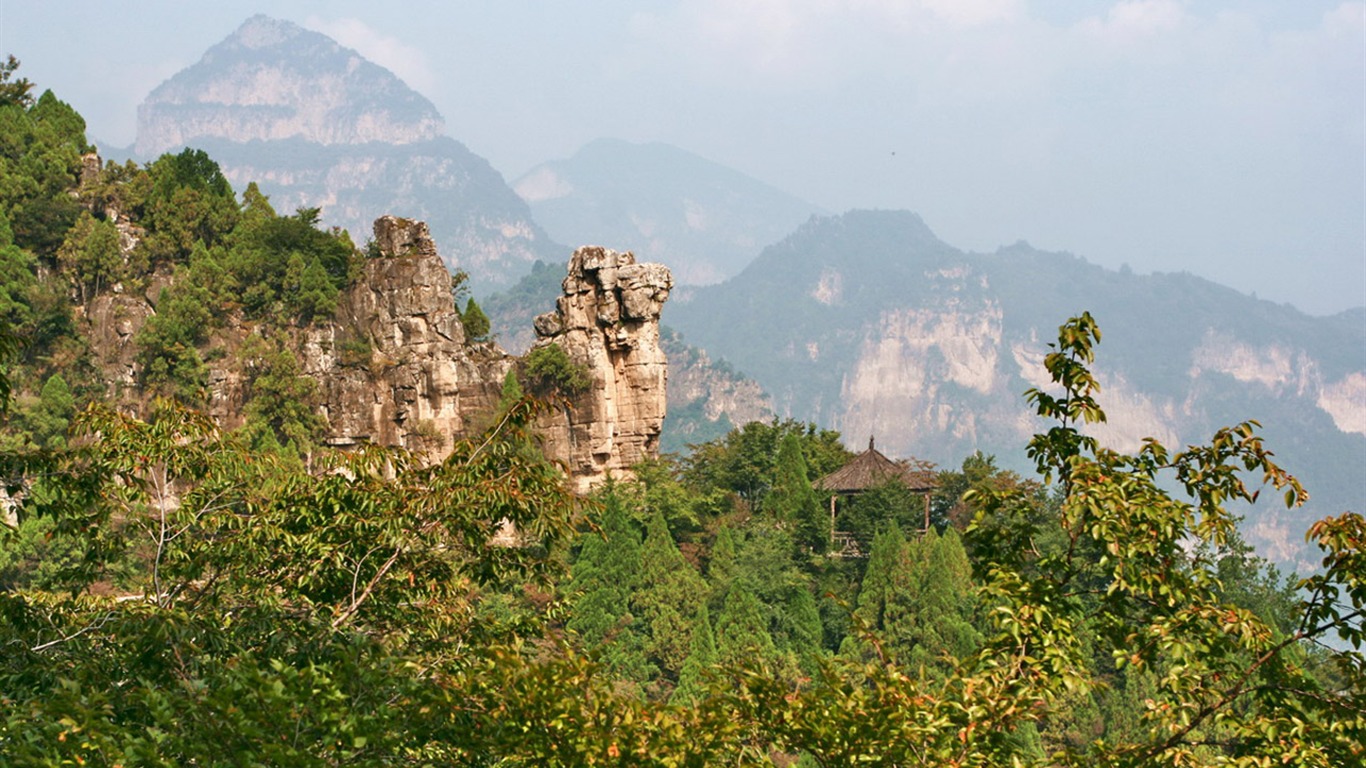 We have the Taihang Mountains (Minghu Metasequoia works) #8 - 1366x768
