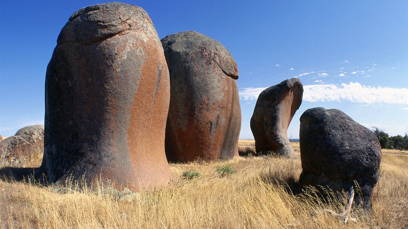 Características hermosos paisajes de Australia #4 - 1366x768