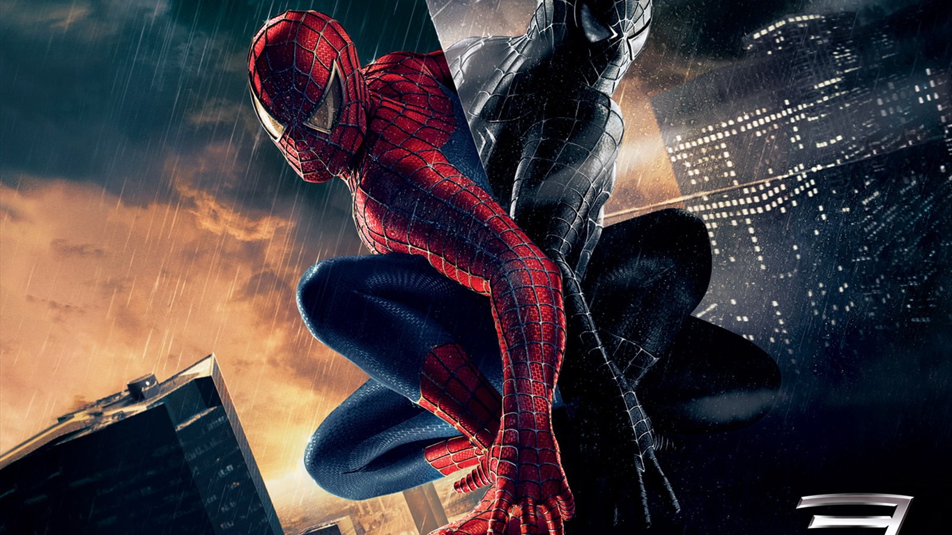 SpiderMan 3 蜘蛛侠3 精美壁纸1 - 1366x768