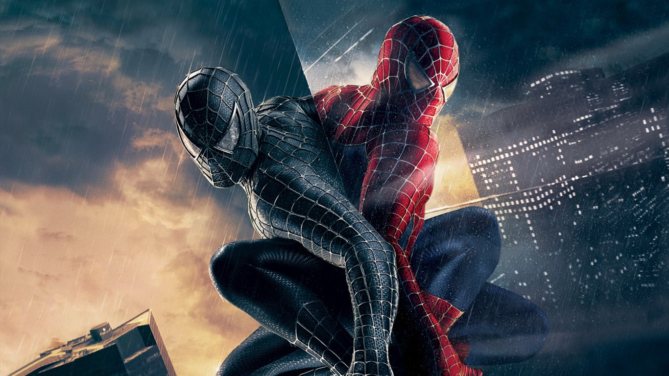 SpiderMan 3 蜘蛛侠3 精美壁纸2 - 1366x768