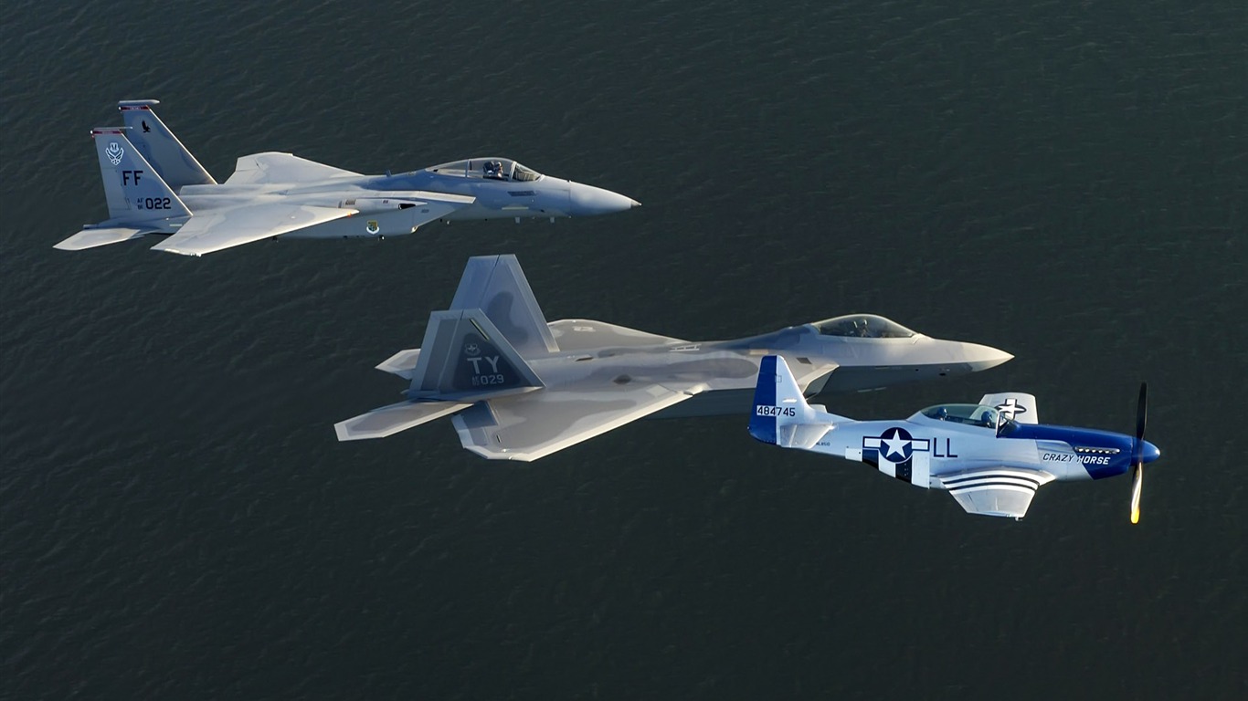 軍方專用飛機壁紙 #11 - 1366x768
