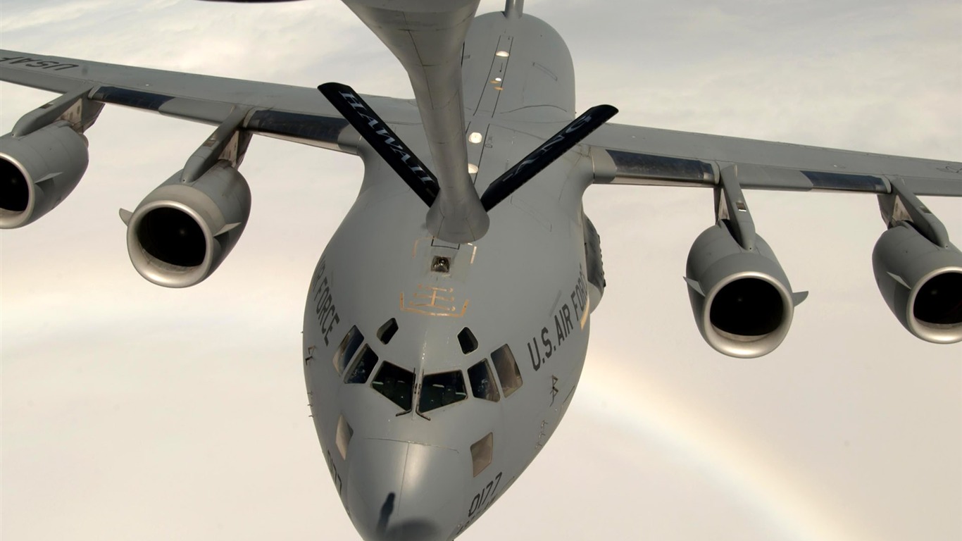 軍方專用飛機壁紙 #13 - 1366x768