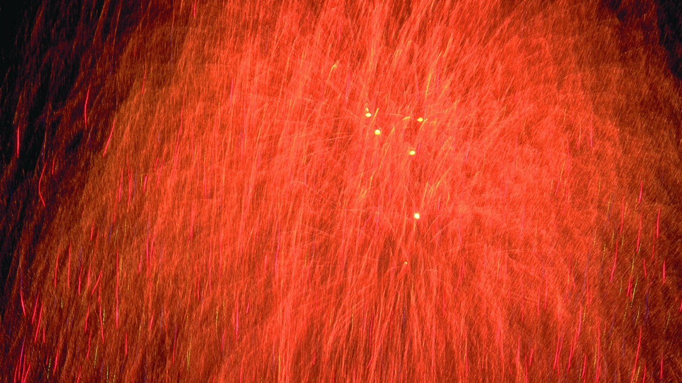 Festival ohňostroj wallpaper #16 - 1366x768