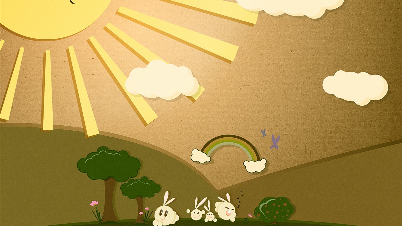 Individualita design wallpaper #11 - 1366x768