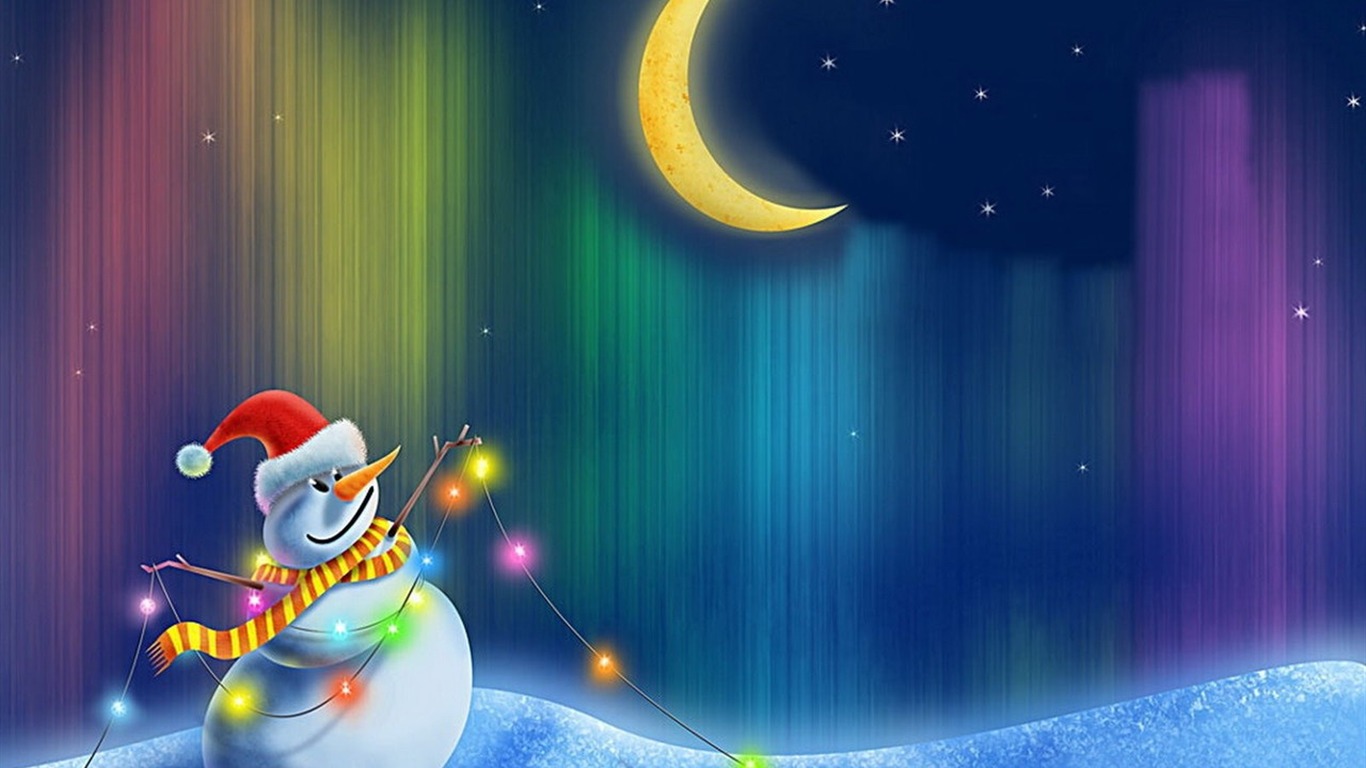 高清聖誕節壁紙 #10 - 1366x768