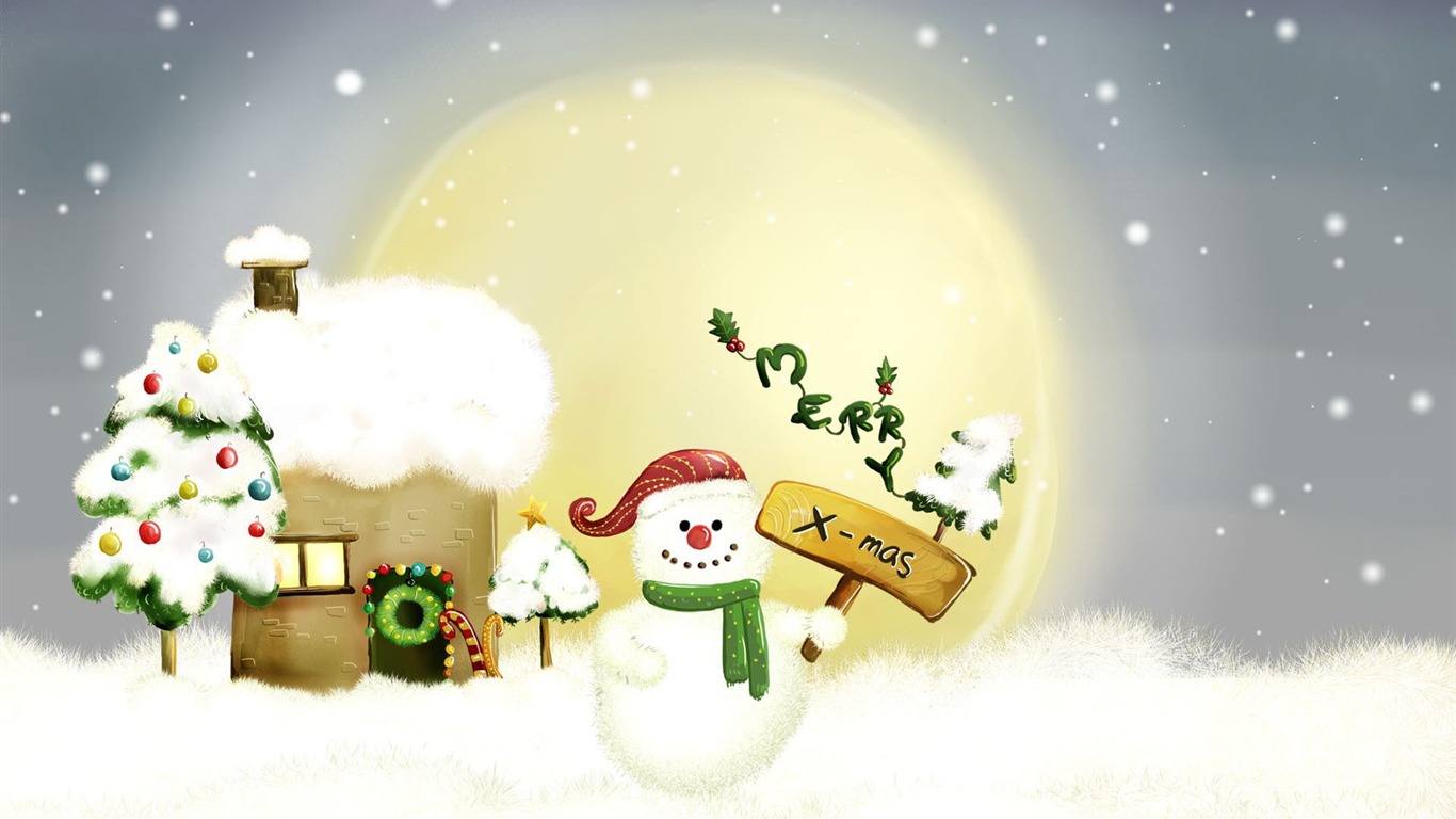 Christmas HD Wallpapers #35 - 1366x768