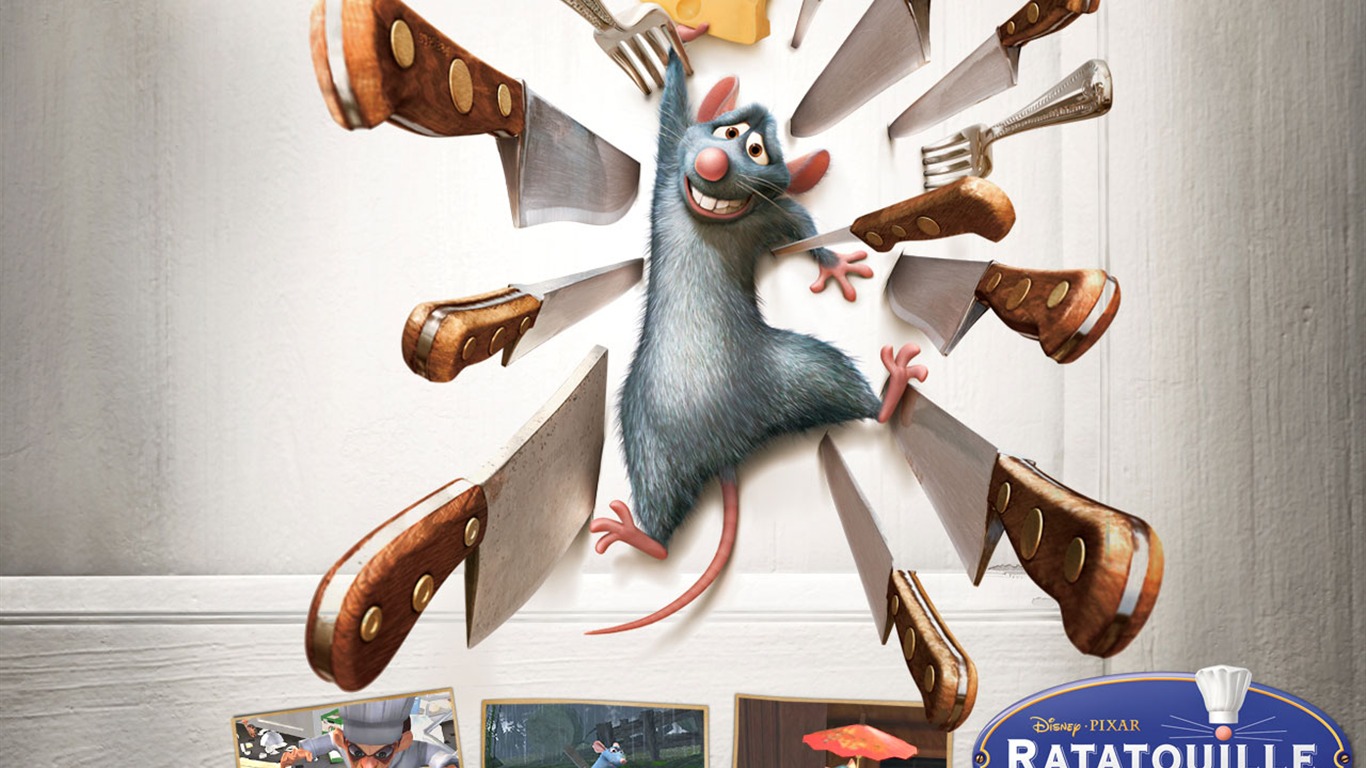 料理鼠王 Ratatouille 壁紙專輯 #3 - 1366x768
