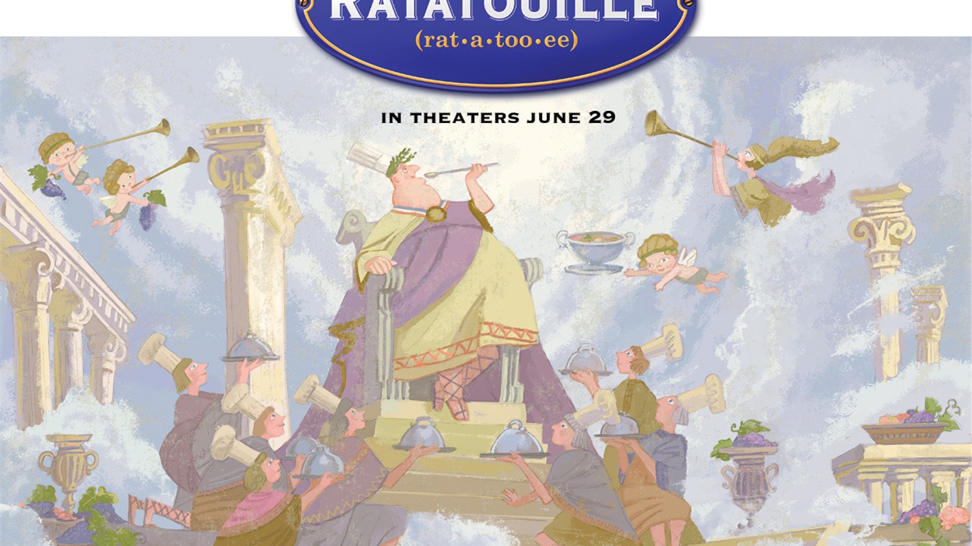 Ratatouille wallpaper alba #12 - 1366x768