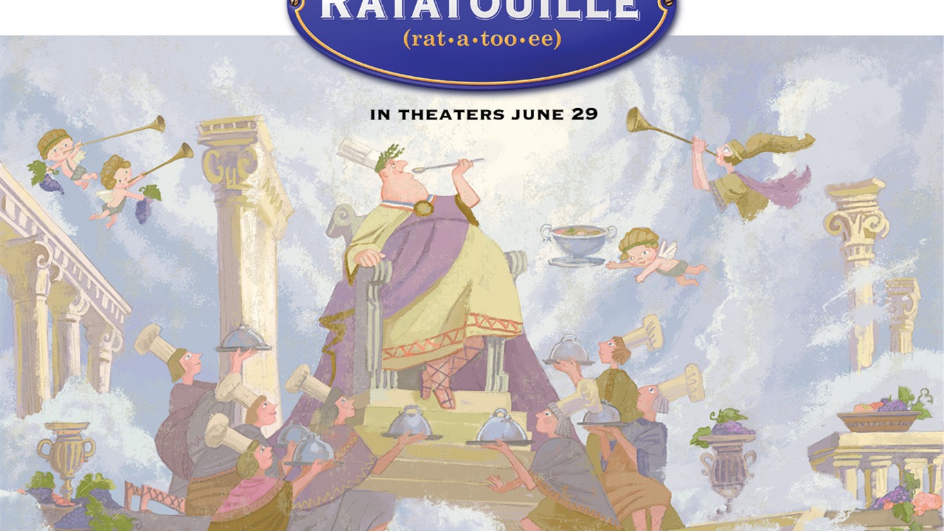 料理鼠王 Ratatouille 壁纸专辑12 - 1366x768