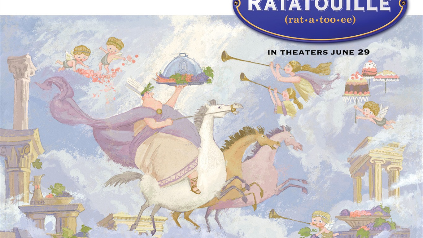 料理鼠王 Ratatouille 壁纸专辑22 - 1366x768