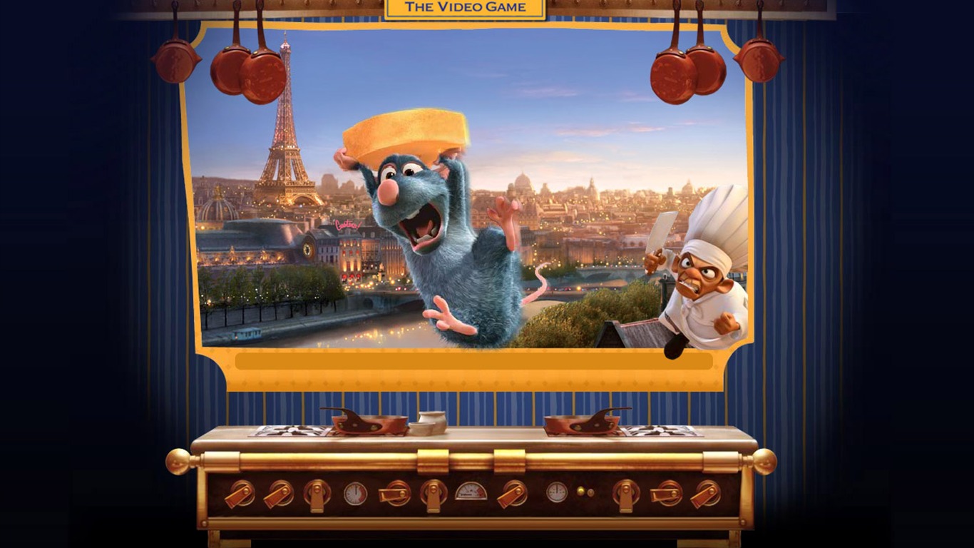料理鼠王 Ratatouille 壁紙專輯 #24 - 1366x768