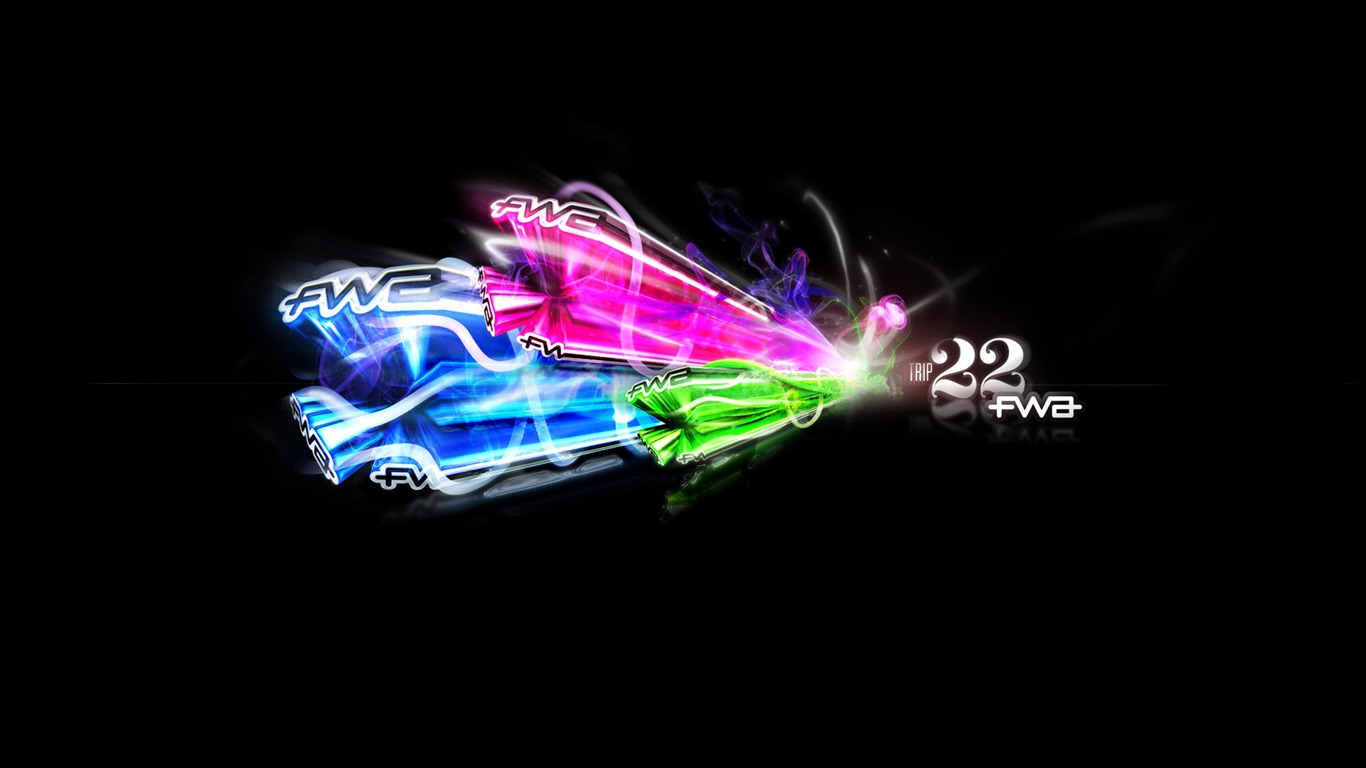 FWA黑色專輯壁紙 #18 - 1366x768