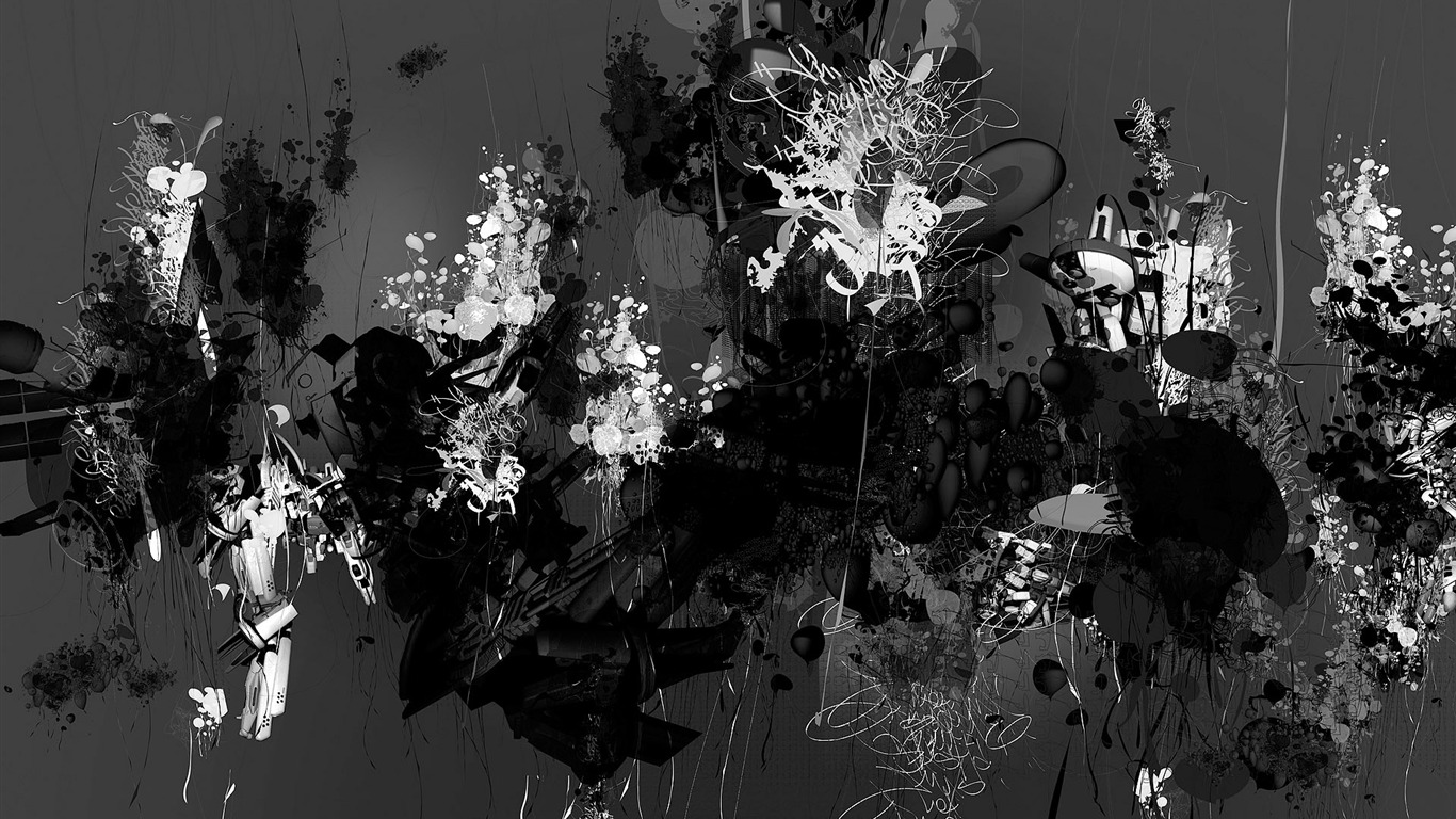 FWA黑色專輯壁紙 #31 - 1366x768
