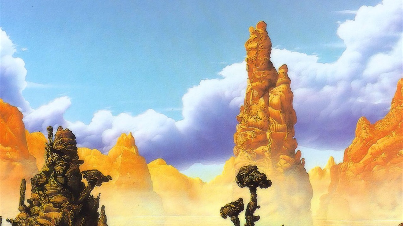 Sci-Fi budoucnosti Tapety #8 - 1366x768