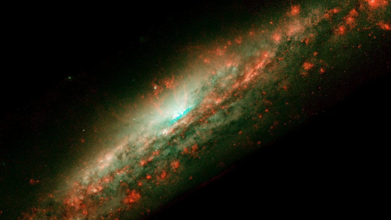 NASA wallpaper hvězd a galaxií #7 - 1366x768