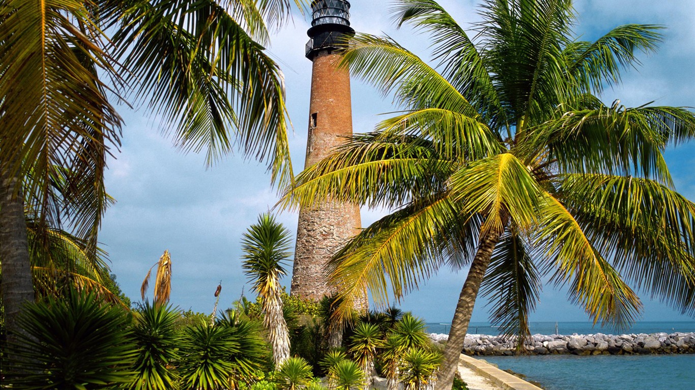 Coastal Lighthouse HD Wallpaper #36 - 1366x768