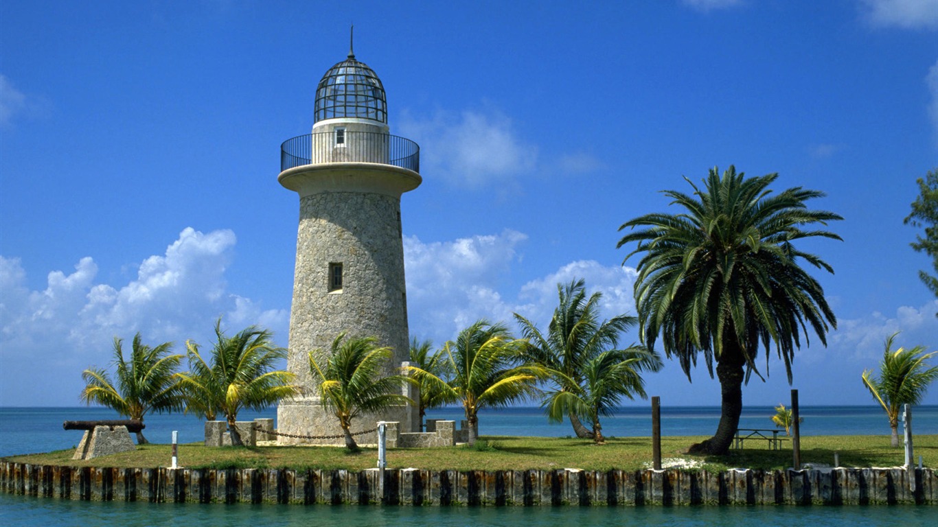 Coastal Lighthouse HD Wallpaper #39 - 1366x768