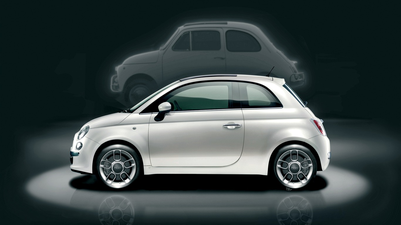 菲亚特 Fiat 500 壁纸9 - 1366x768