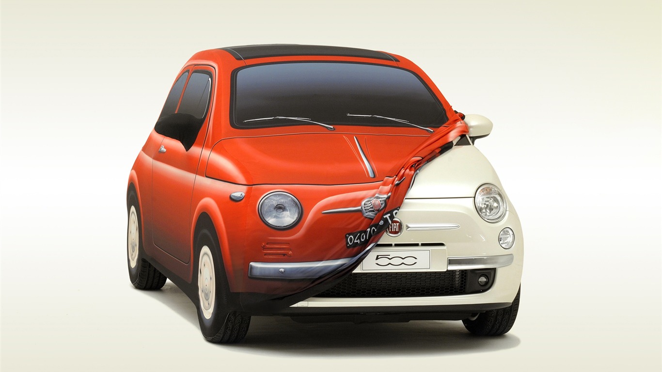 菲亞特 Fiat 500 壁紙 #14 - 1366x768