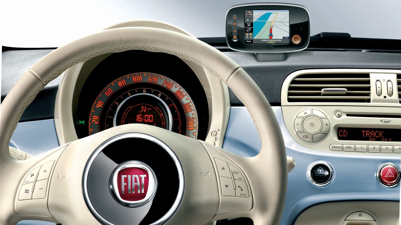 菲亞特 Fiat 500 壁紙 #17 - 1366x768