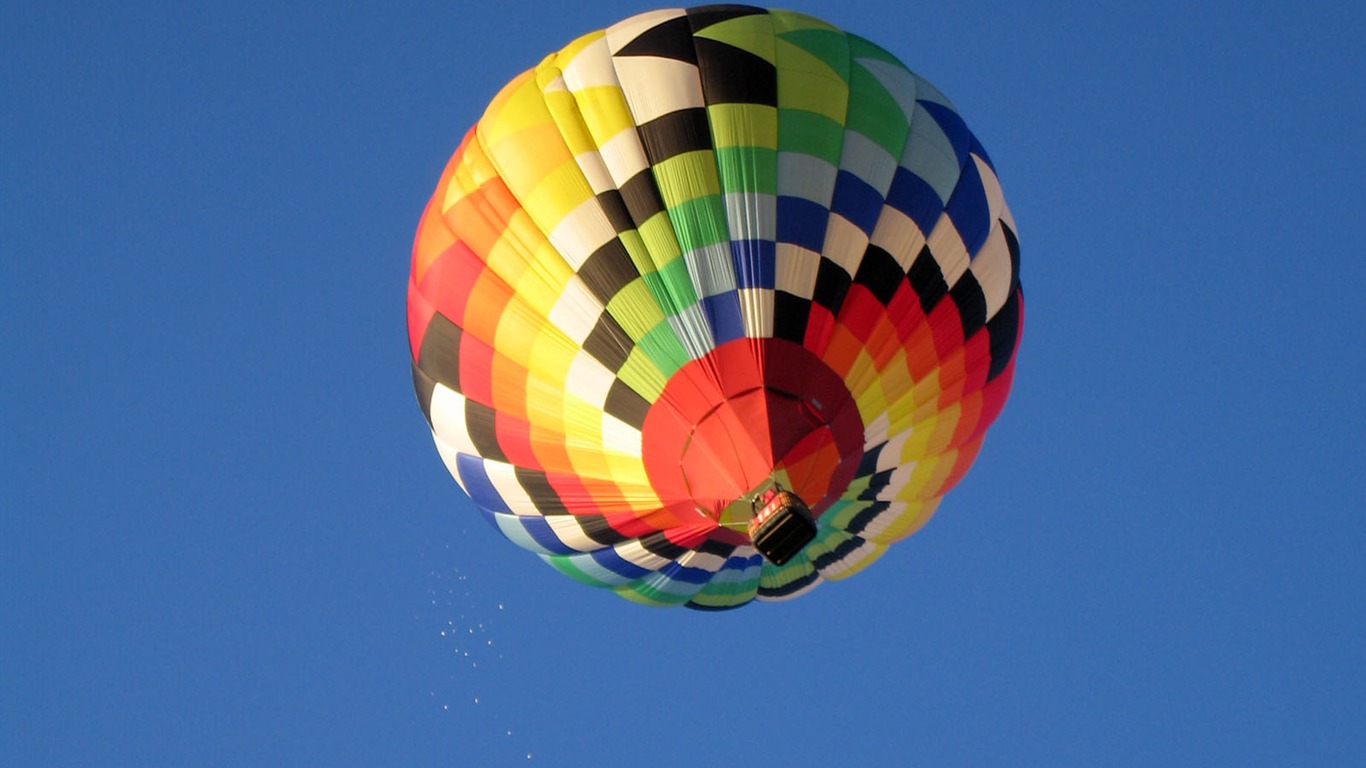 Hot air balloon wallpaper #2 - 1366x768