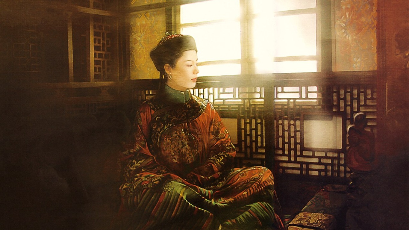 Qing dynastie Ženy Malba Wallpaper #11 - 1366x768