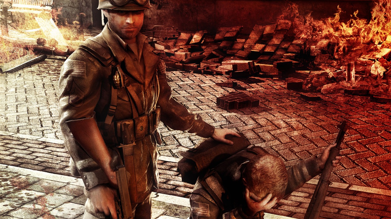Hry Warrior HD Tapety na plochu #18 - 1366x768