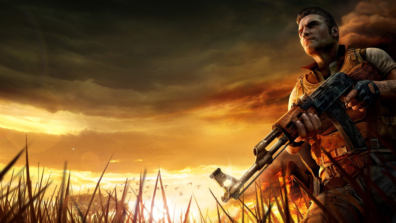 Games Warrior HD Wallpapers #28 - 1366x768