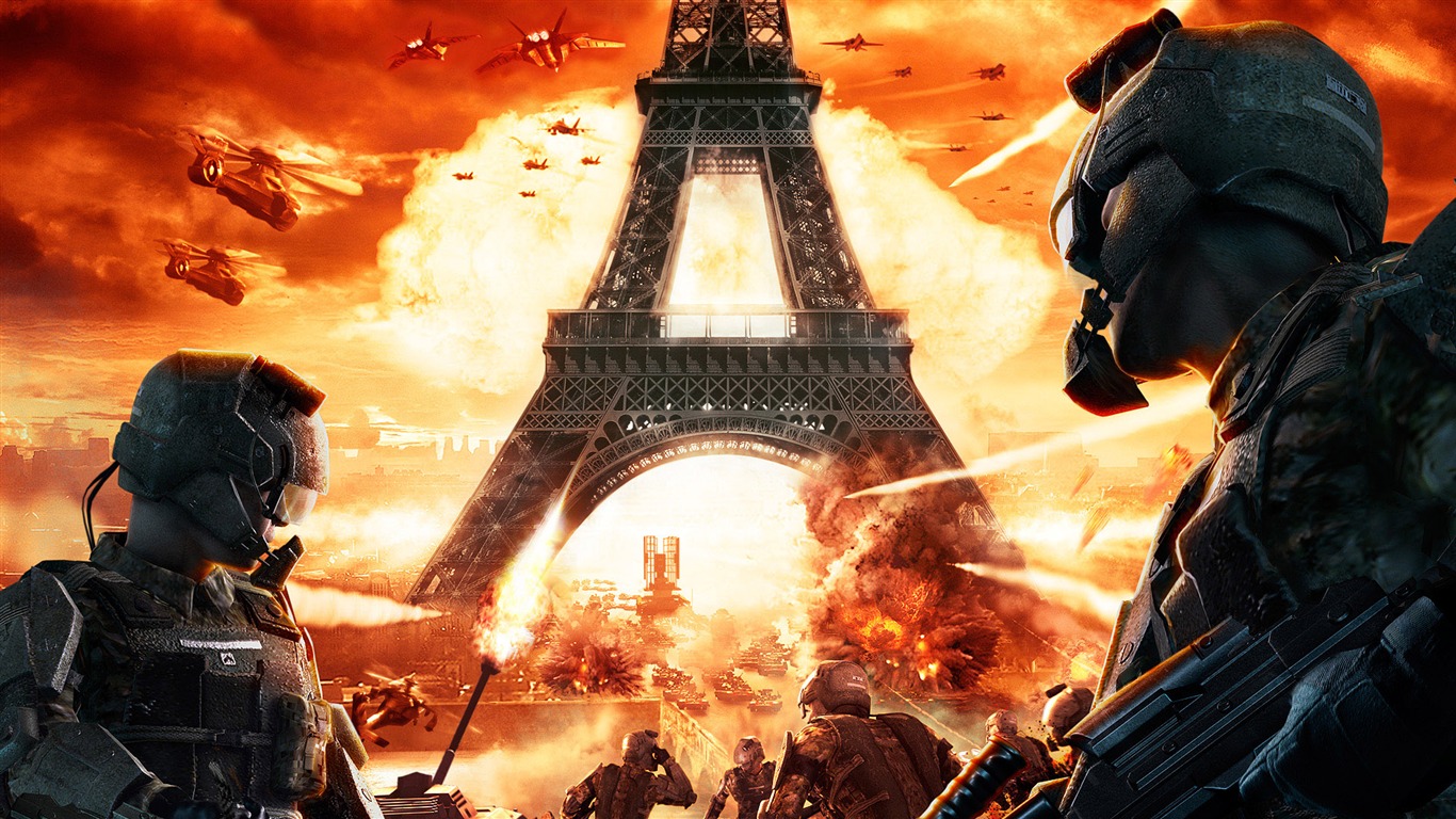 Games Warrior HD Wallpapers #31 - 1366x768