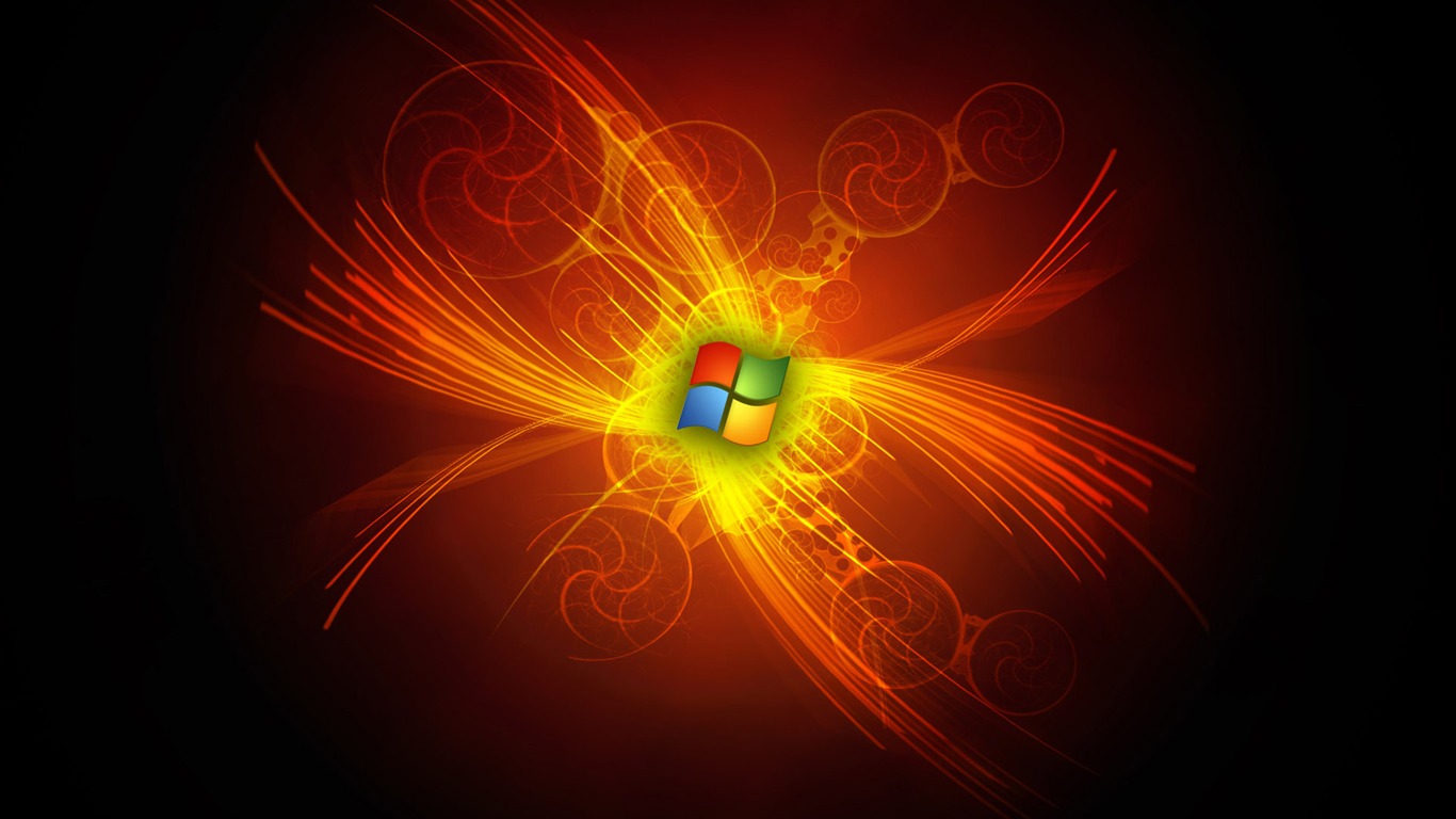 Windows7 专题壁纸5 - 1366x768