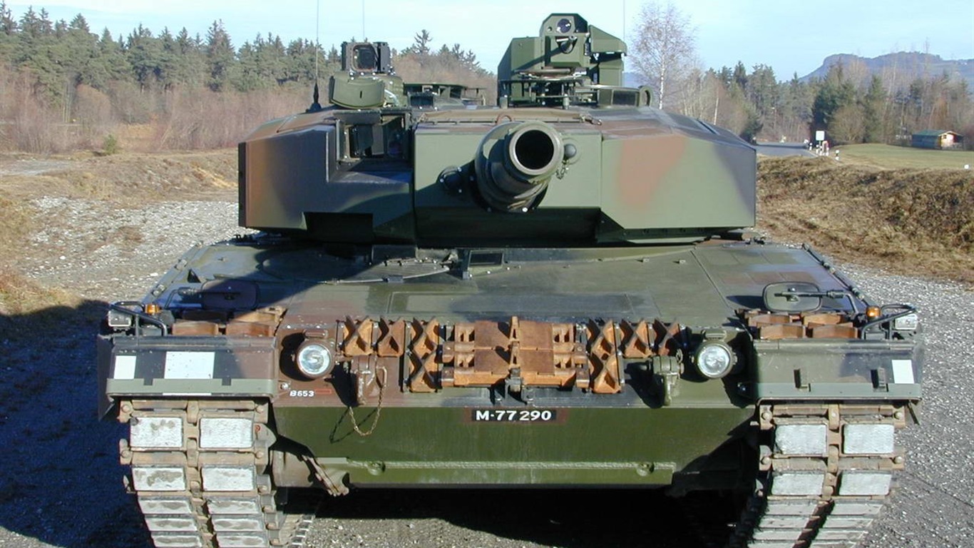 레오파드 2A5 레오파드 2A6 탱크 #22 - 1366x768