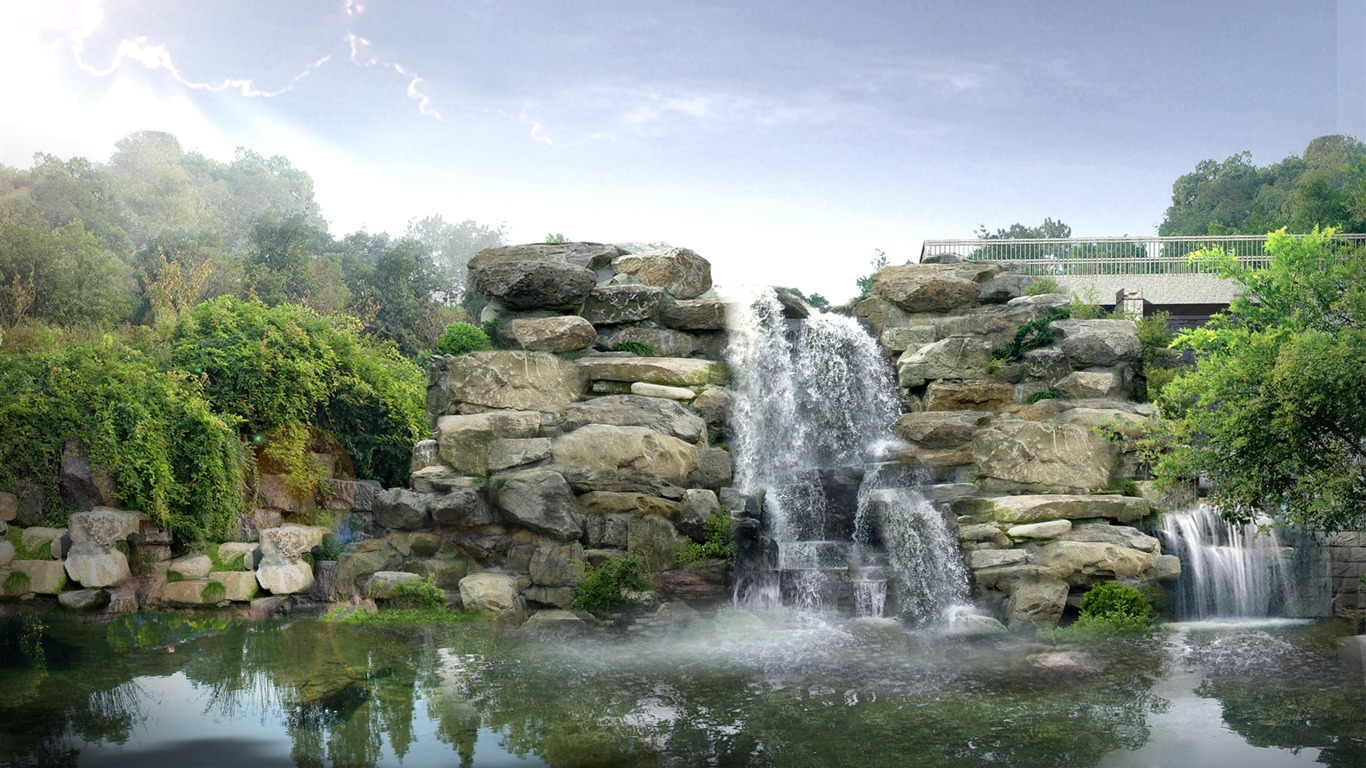 建築園林精美壁紙 #19 - 1366x768